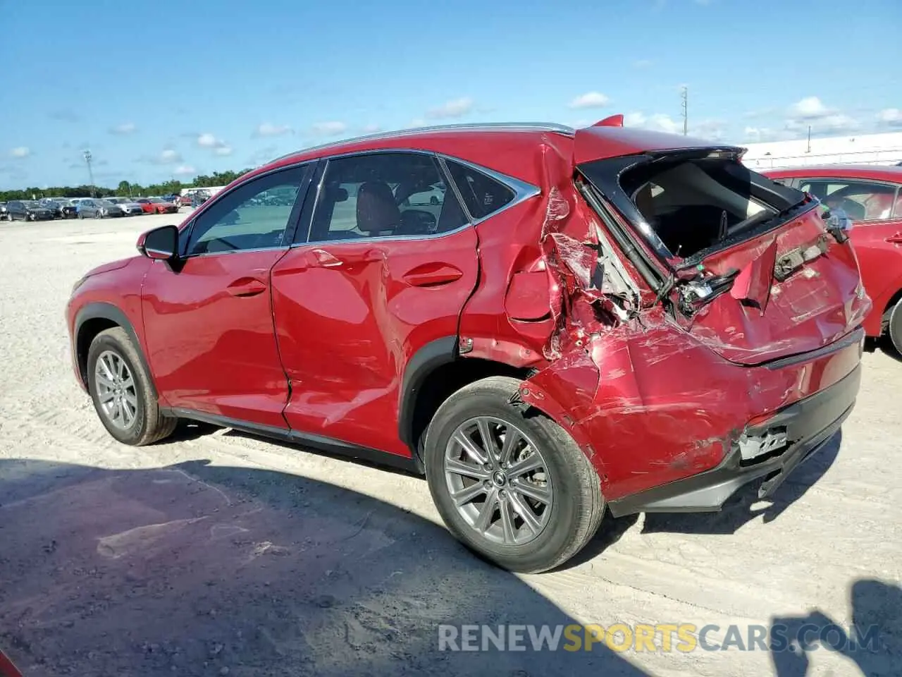 2 fotografías del automóvil dañado JTJDARBZ7M5020685 LEXUS NX 2021