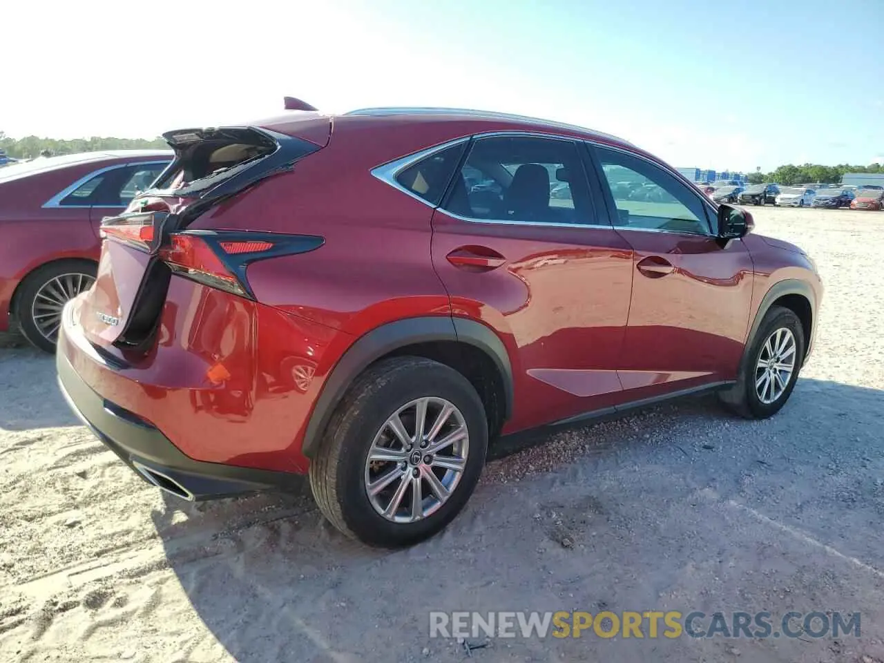 3 fotografías del automóvil dañado JTJDARBZ7M5020685 LEXUS NX 2021