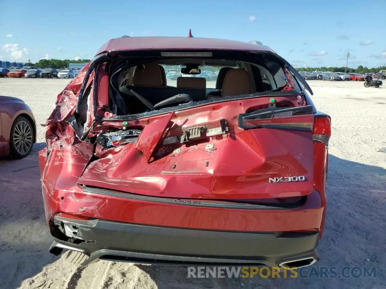6 fotografías del automóvil dañado JTJDARBZ7M5020685 LEXUS NX 2021