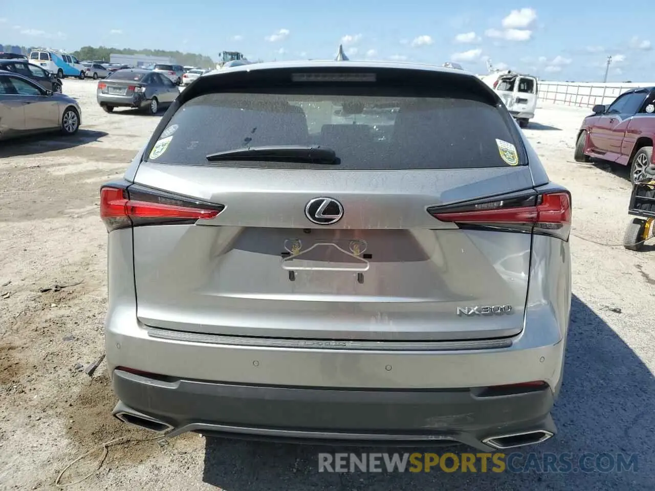 6 fotografías del automóvil dañado JTJDARBZ8M2183265 LEXUS NX 2021