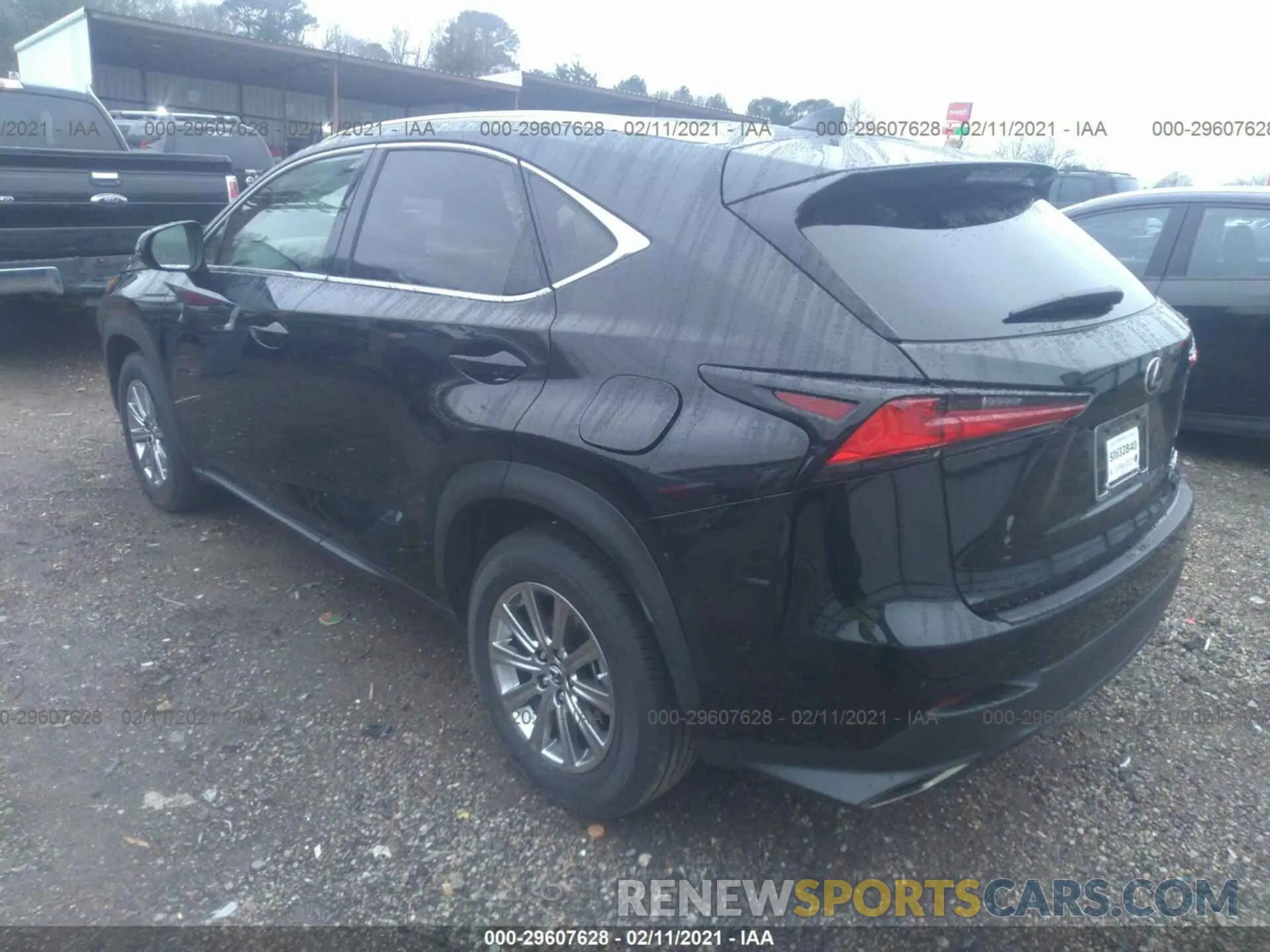 3 fotografías del automóvil dañado JTJDARBZ8M2183878 LEXUS NX 2021