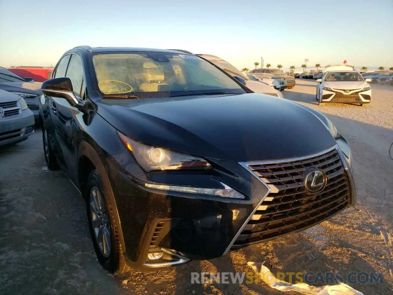 1 fotografías del automóvil dañado JTJDARBZ8M2194007 LEXUS NX 2021