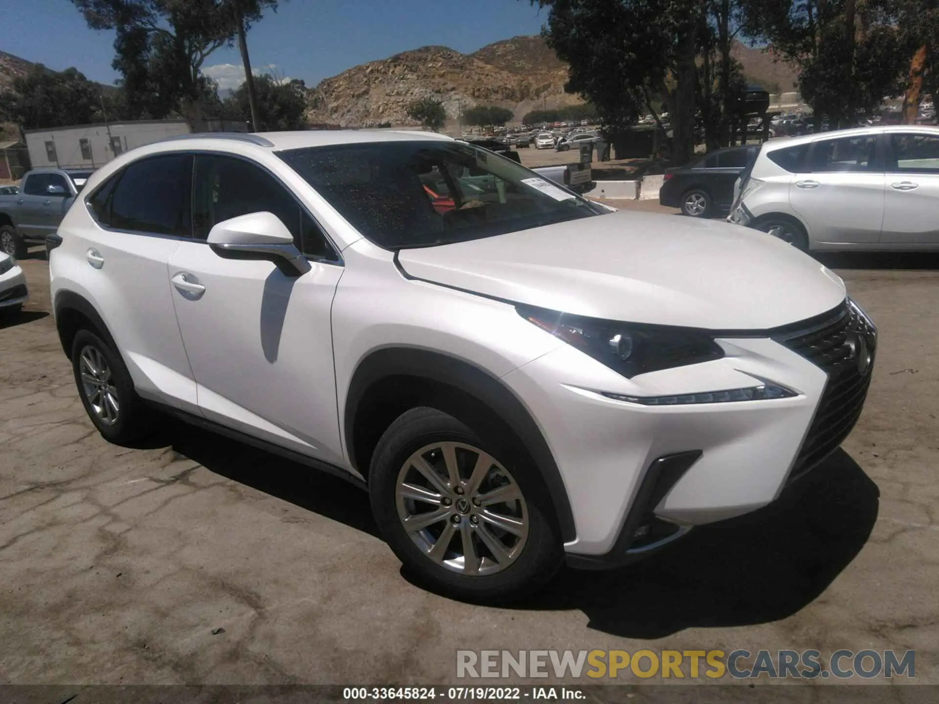 1 fotografías del automóvil dañado JTJDARBZ8M2199465 LEXUS NX 2021