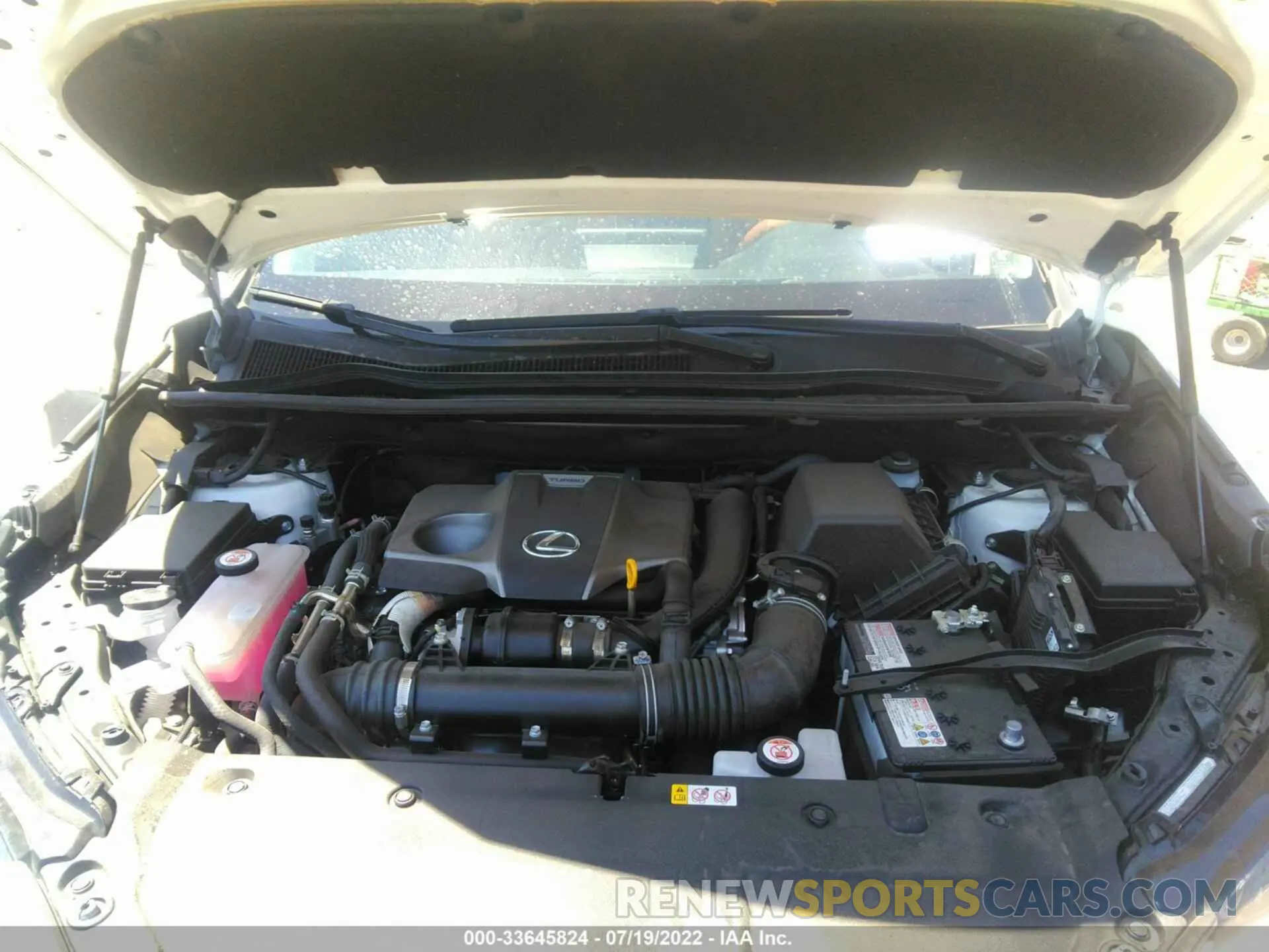 10 fotografías del automóvil dañado JTJDARBZ8M2199465 LEXUS NX 2021