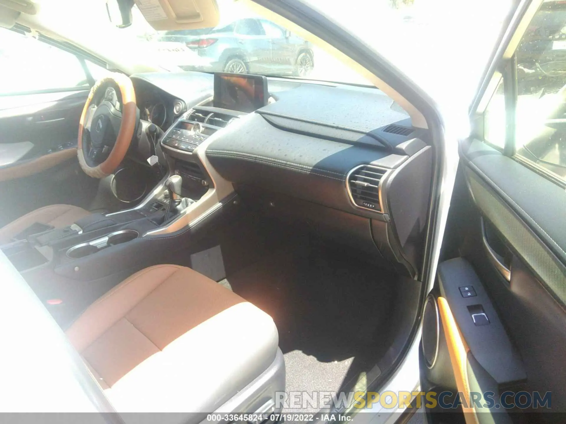 5 fotografías del automóvil dañado JTJDARBZ8M2199465 LEXUS NX 2021