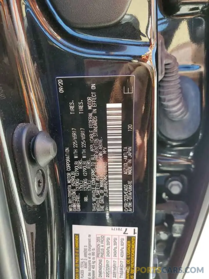 15 fotografías del automóvil dañado JTJDARBZ9M2181900 LEXUS NX 2021