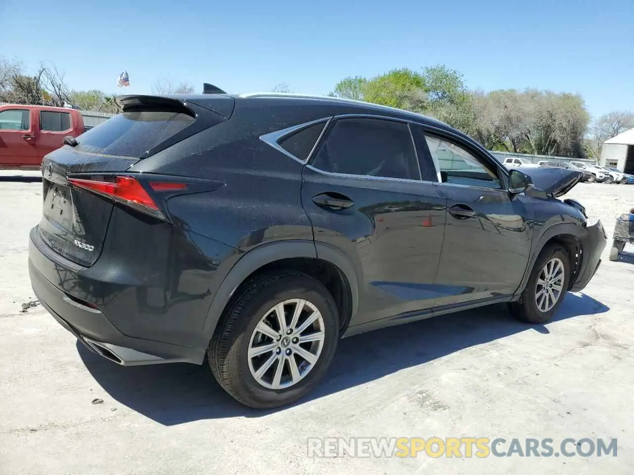 3 fotografías del automóvil dañado JTJDARBZ9M2181900 LEXUS NX 2021