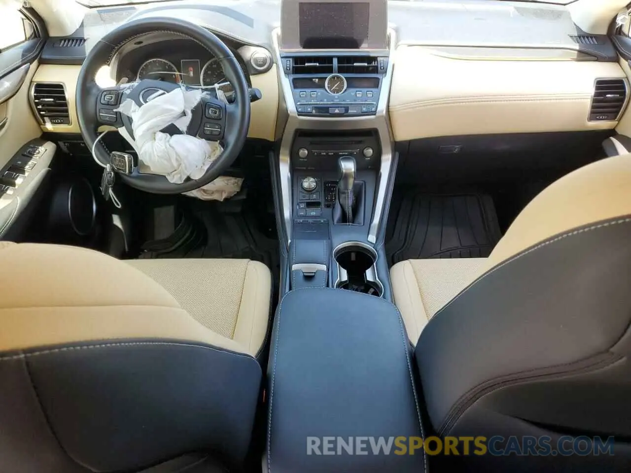 8 fotografías del automóvil dañado JTJDARBZ9M2181900 LEXUS NX 2021