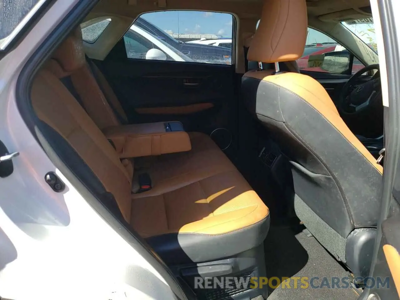 6 fotografías del automóvil dañado JTJDARBZ9M5028562 LEXUS NX 2021