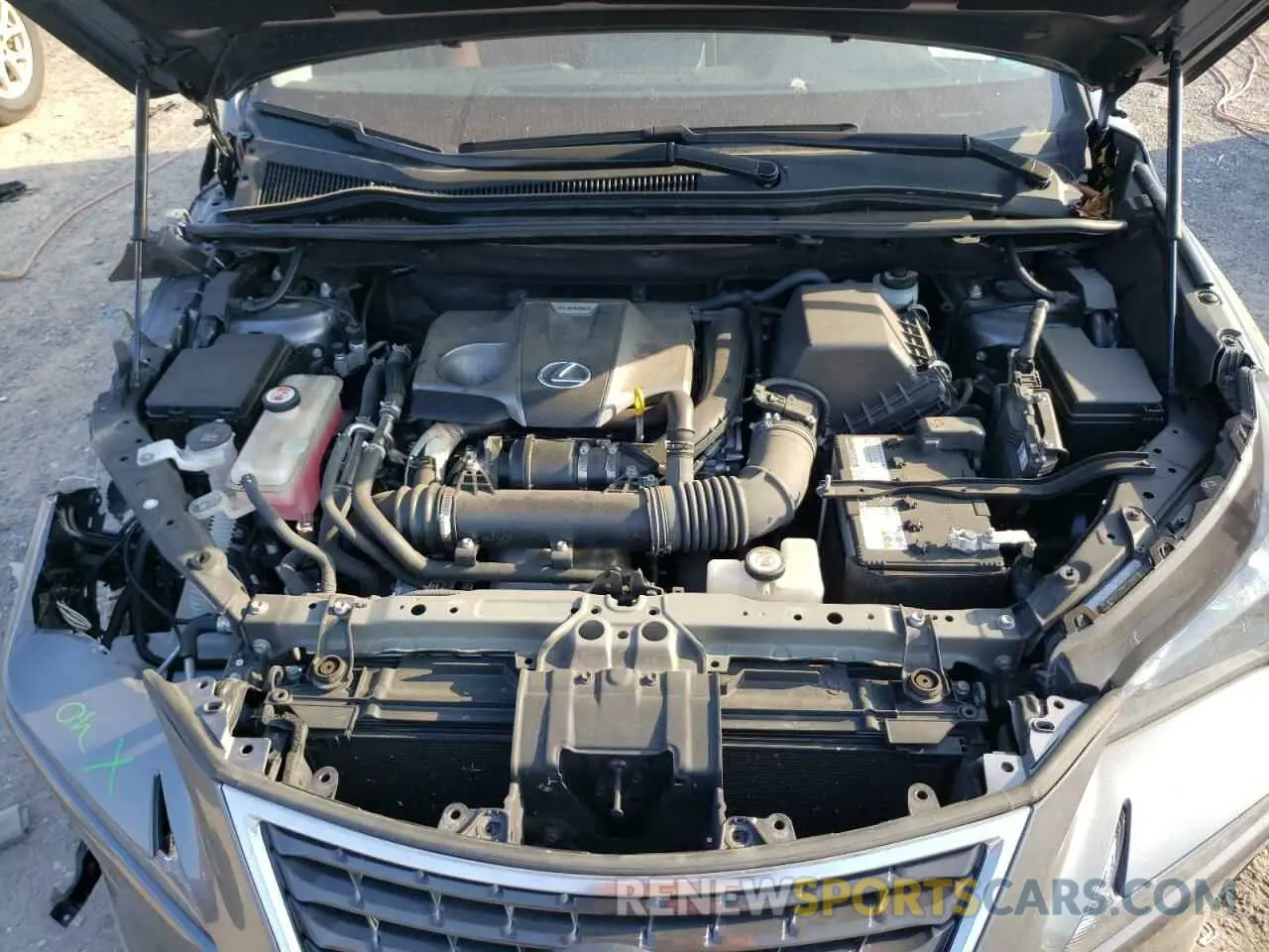 12 fotografías del automóvil dañado JTJDARDZ0M2256738 LEXUS NX 2021