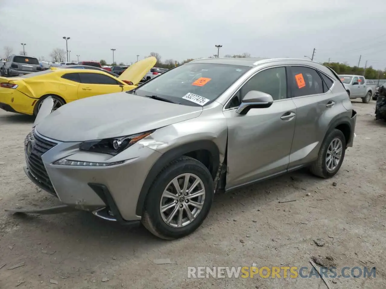 1 fotografías del automóvil dañado JTJDARDZ1M2240175 LEXUS NX 2021