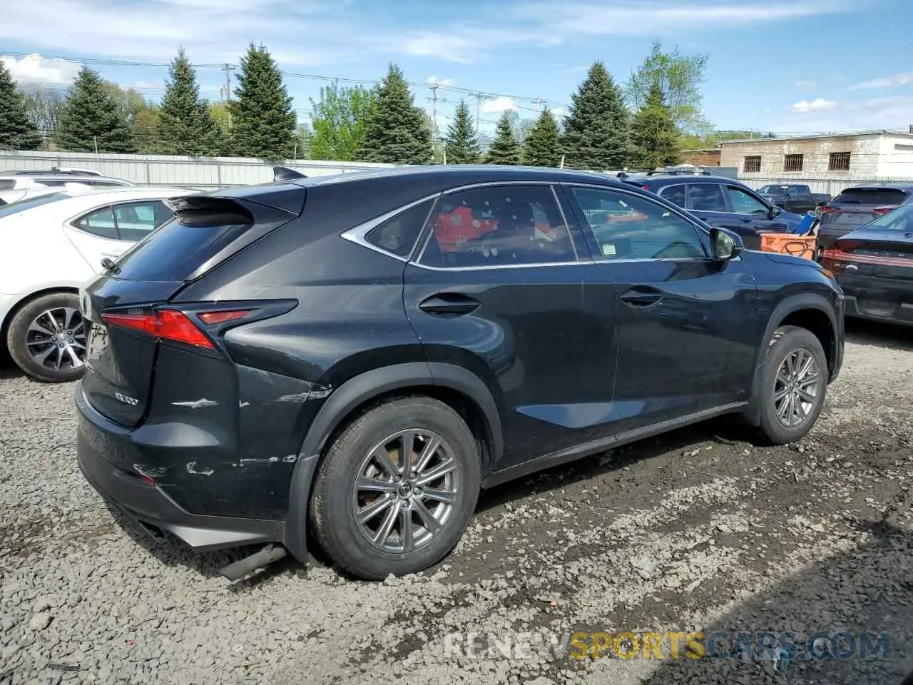 3 fotografías del automóvil dañado JTJDARDZ2M2237334 LEXUS NX 2021