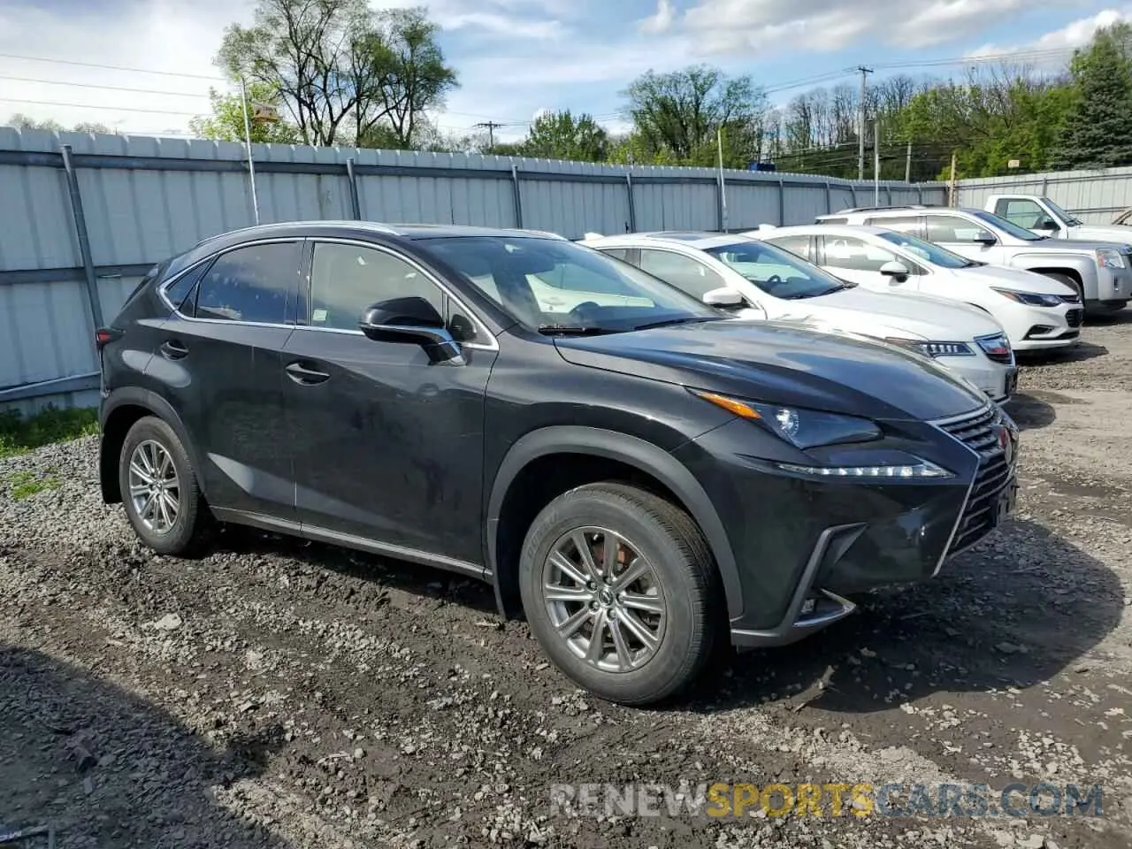 4 fotografías del automóvil dañado JTJDARDZ2M2237334 LEXUS NX 2021