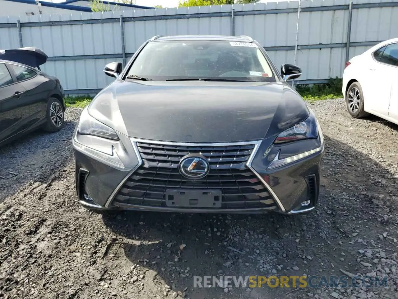 5 fotografías del automóvil dañado JTJDARDZ2M2237334 LEXUS NX 2021