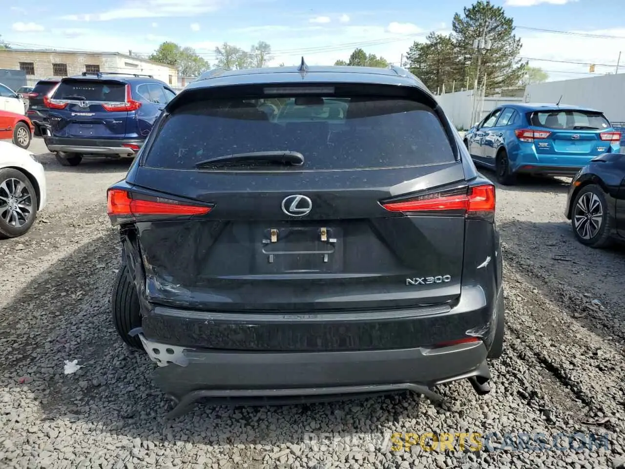 6 fotografías del automóvil dañado JTJDARDZ2M2237334 LEXUS NX 2021