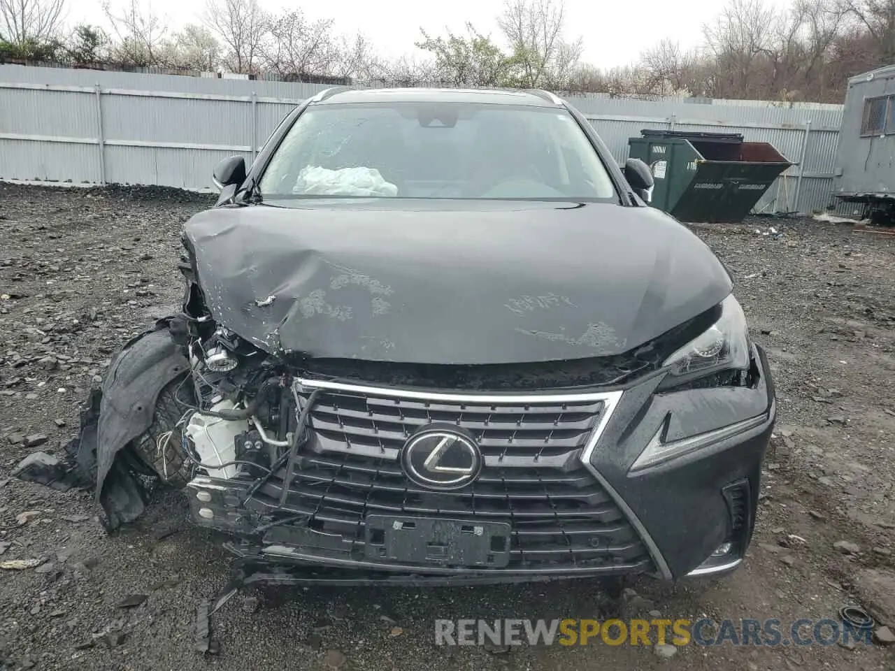 5 fotografías del automóvil dañado JTJDARDZ5M5031813 LEXUS NX 2021