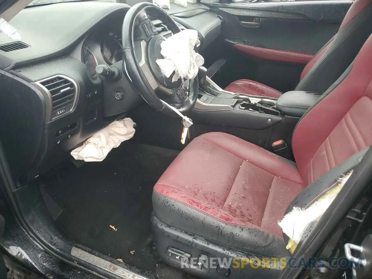 7 fotografías del automóvil dañado JTJDARDZ5M5031813 LEXUS NX 2021