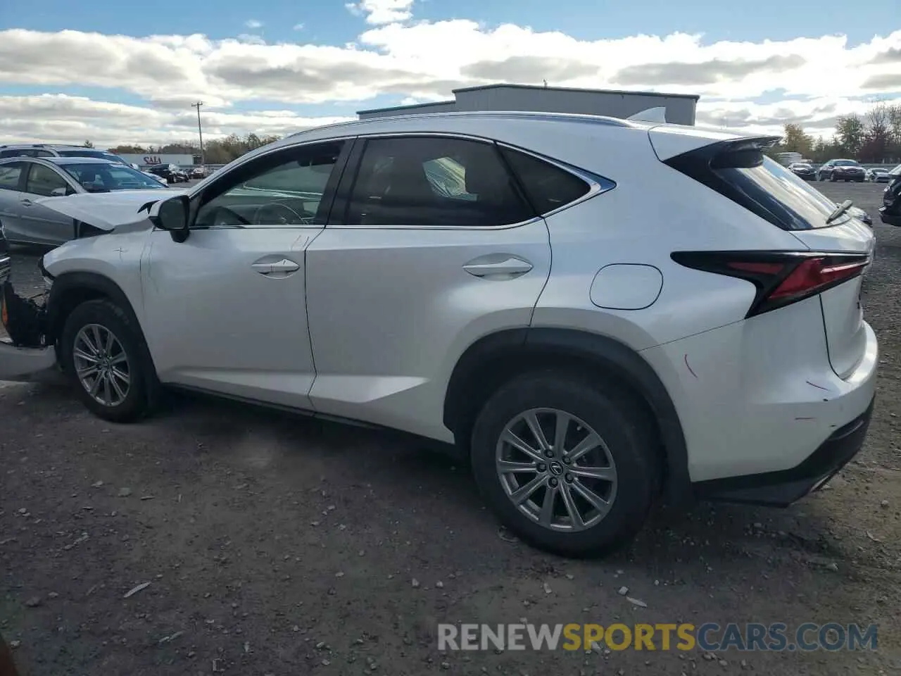 2 fotografías del automóvil dañado JTJDARDZ6M5024482 LEXUS NX 2021