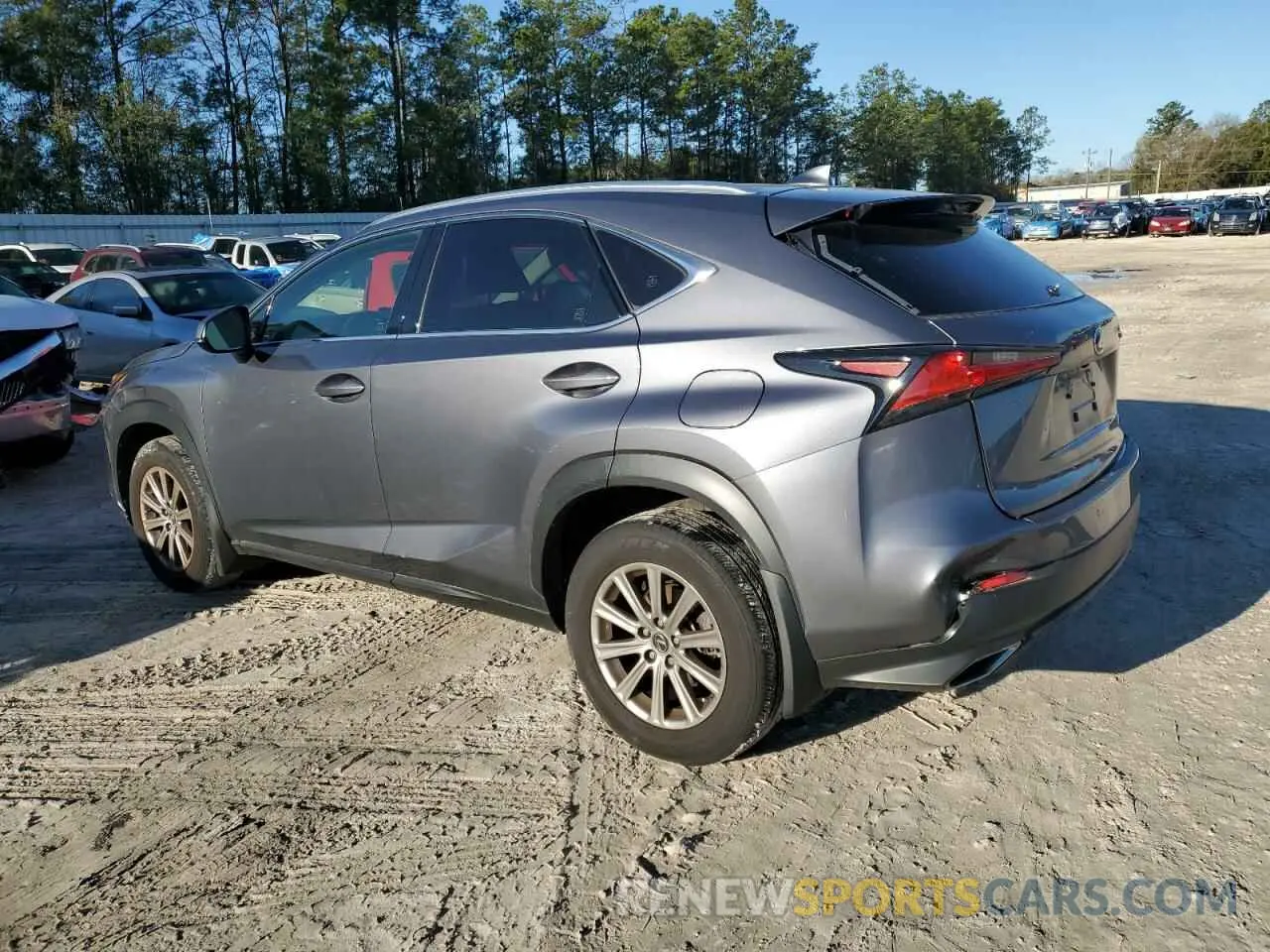 2 fotografías del automóvil dañado JTJDARDZ8M2263887 LEXUS NX 2021
