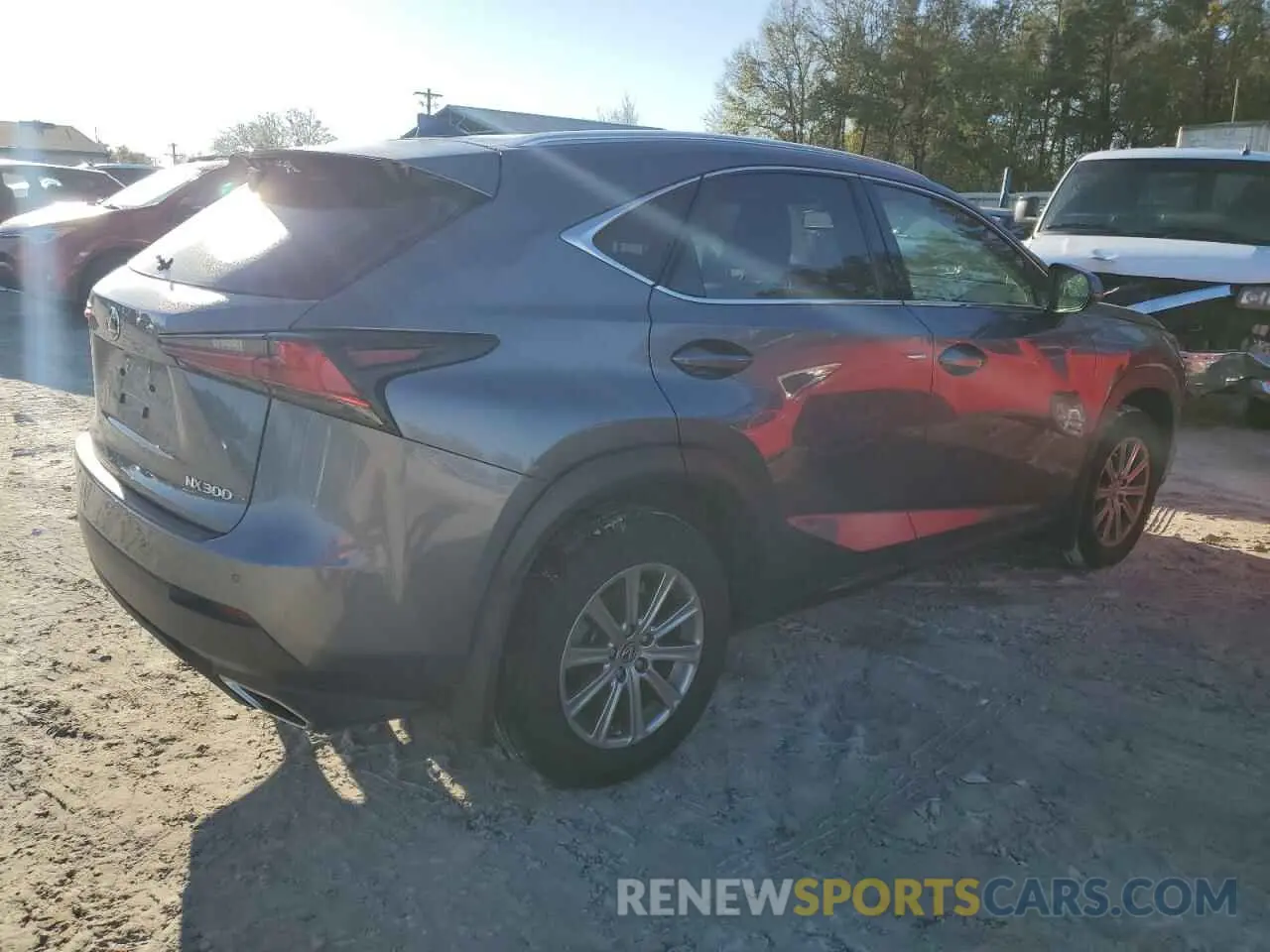 3 fotografías del automóvil dañado JTJDARDZ8M2263887 LEXUS NX 2021