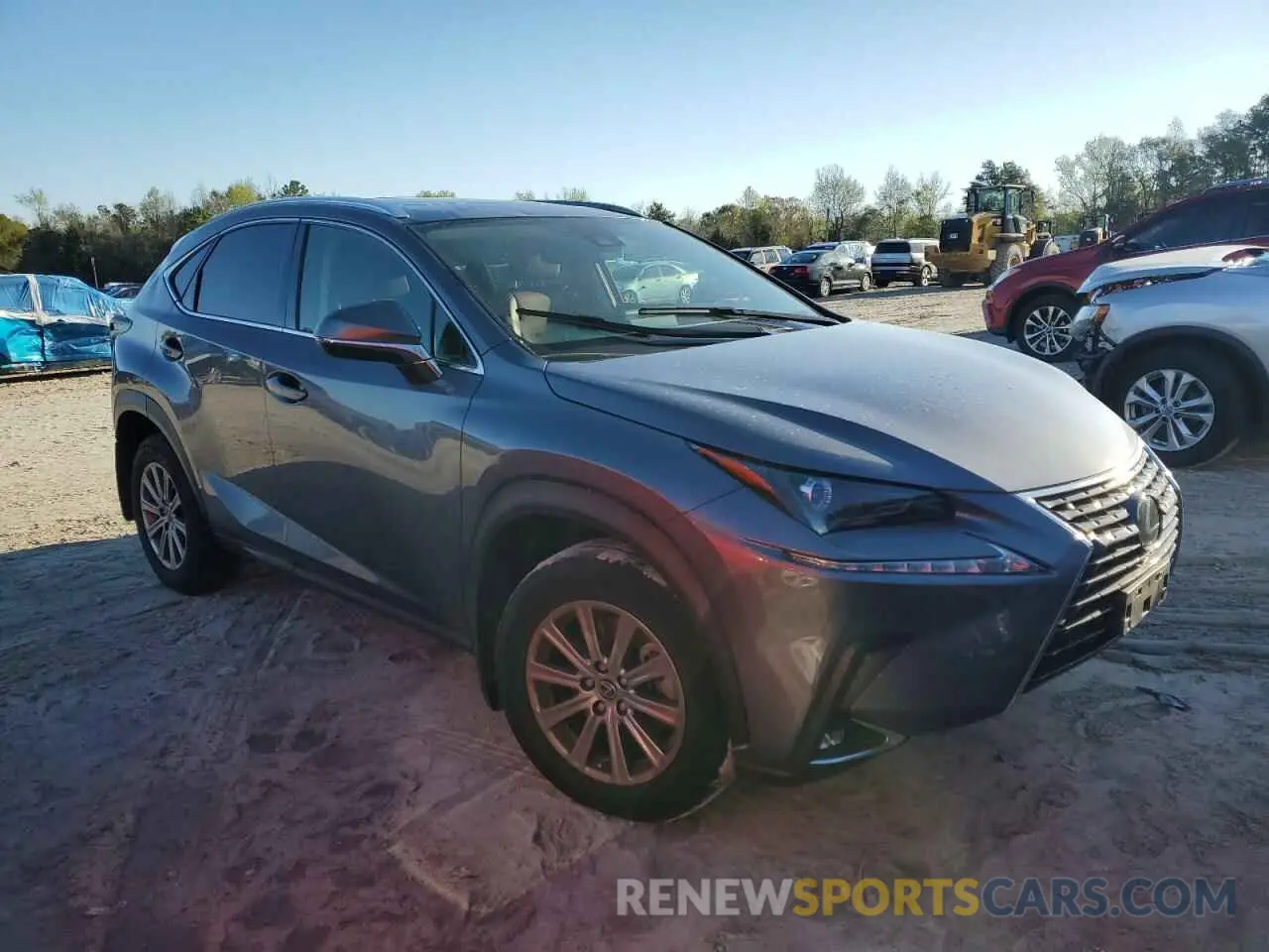 4 fotografías del automóvil dañado JTJDARDZ8M2263887 LEXUS NX 2021