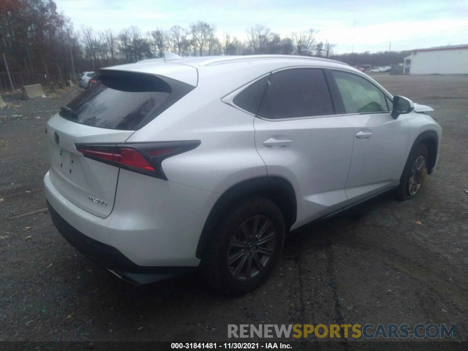 4 fotografías del automóvil dañado JTJDARDZ9M5020846 LEXUS NX 2021