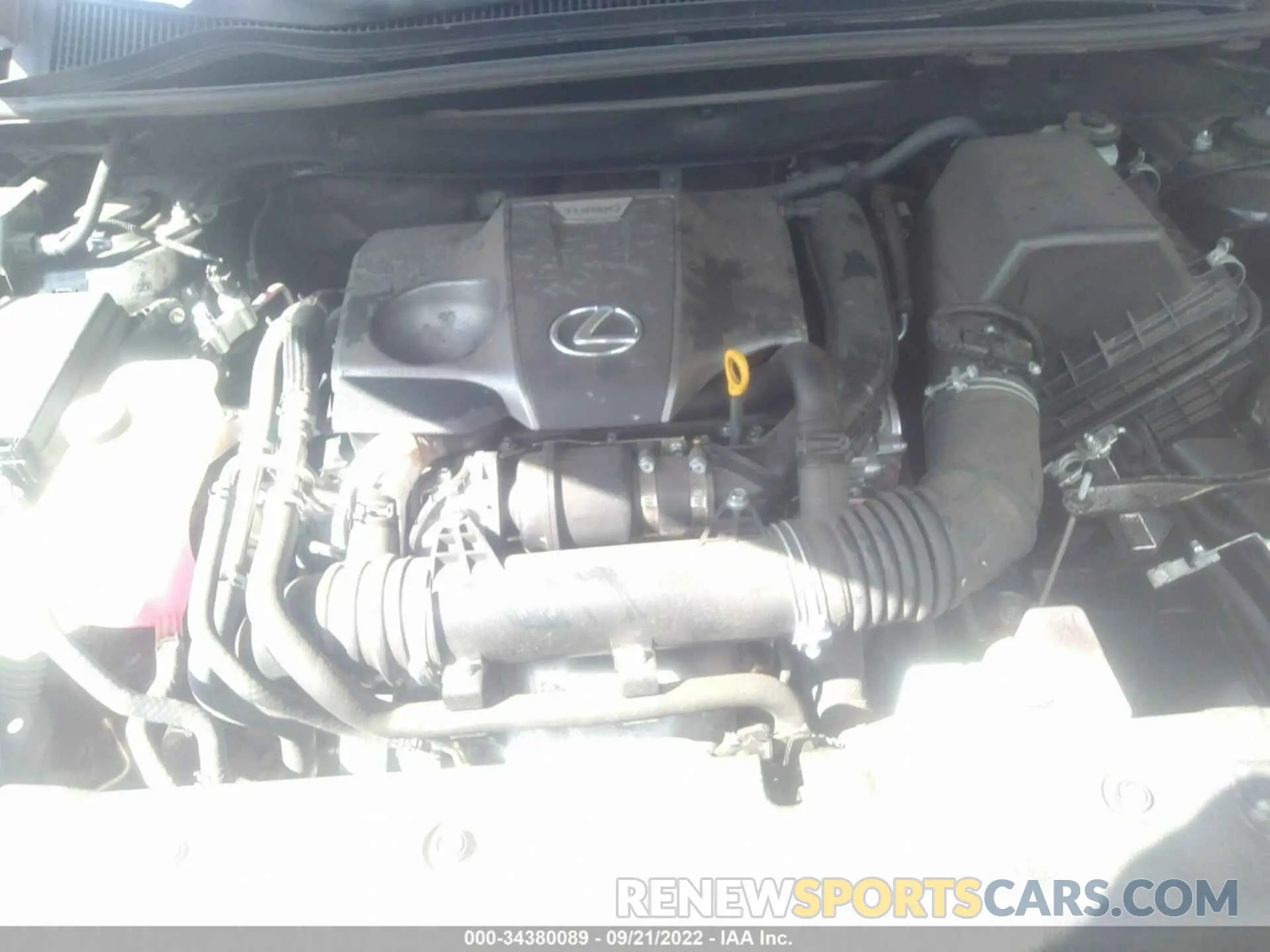 10 fotografías del automóvil dañado JTJDARDZ9M5023777 LEXUS NX 2021
