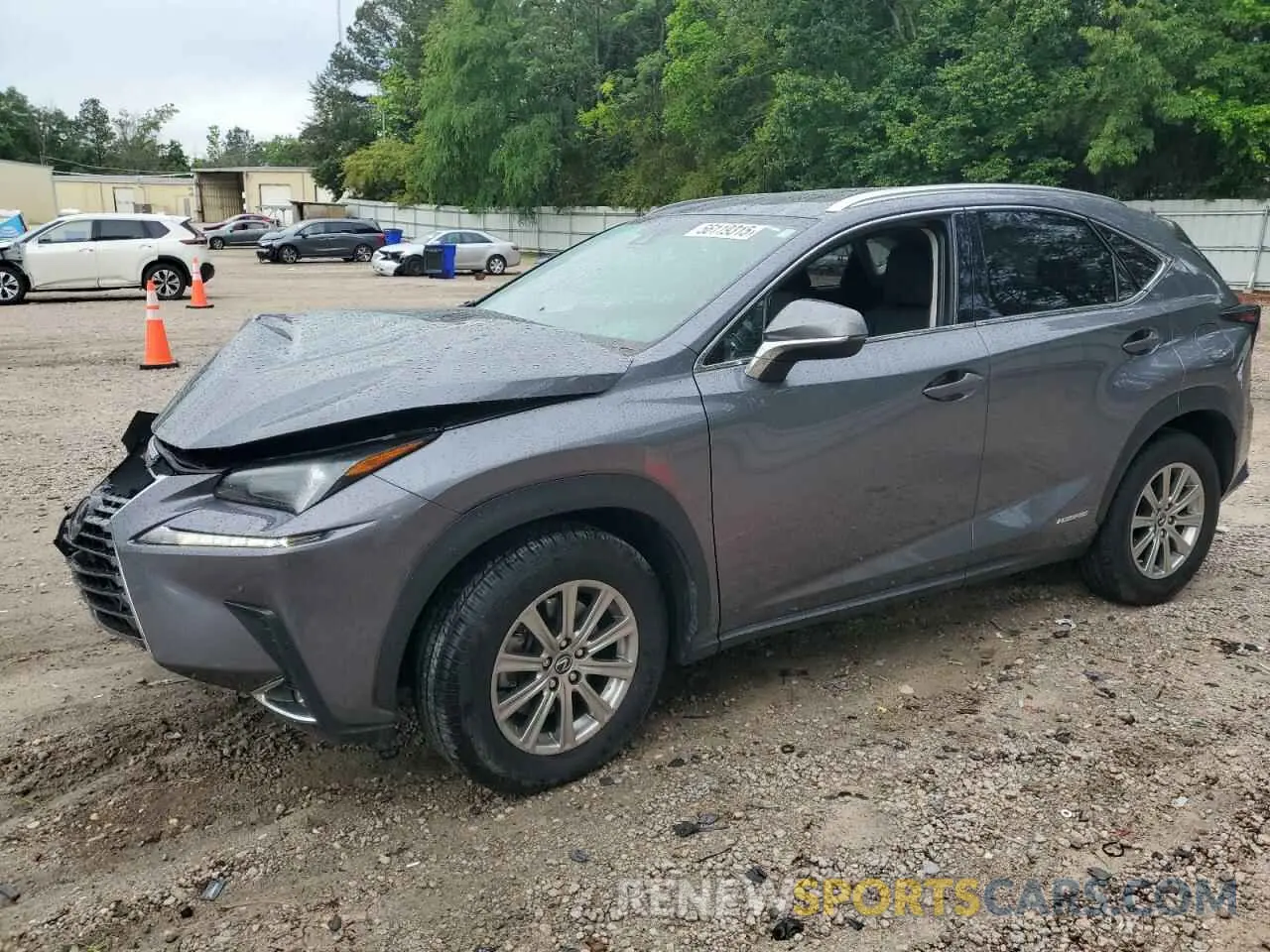 1 fotografías del automóvil dañado JTJDJRDZ2M2147276 LEXUS NX 2021