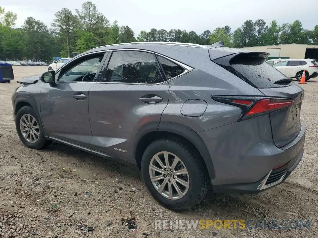 2 fotografías del automóvil dañado JTJDJRDZ2M2147276 LEXUS NX 2021