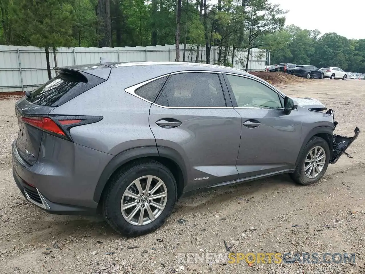 3 fotografías del automóvil dañado JTJDJRDZ2M2147276 LEXUS NX 2021