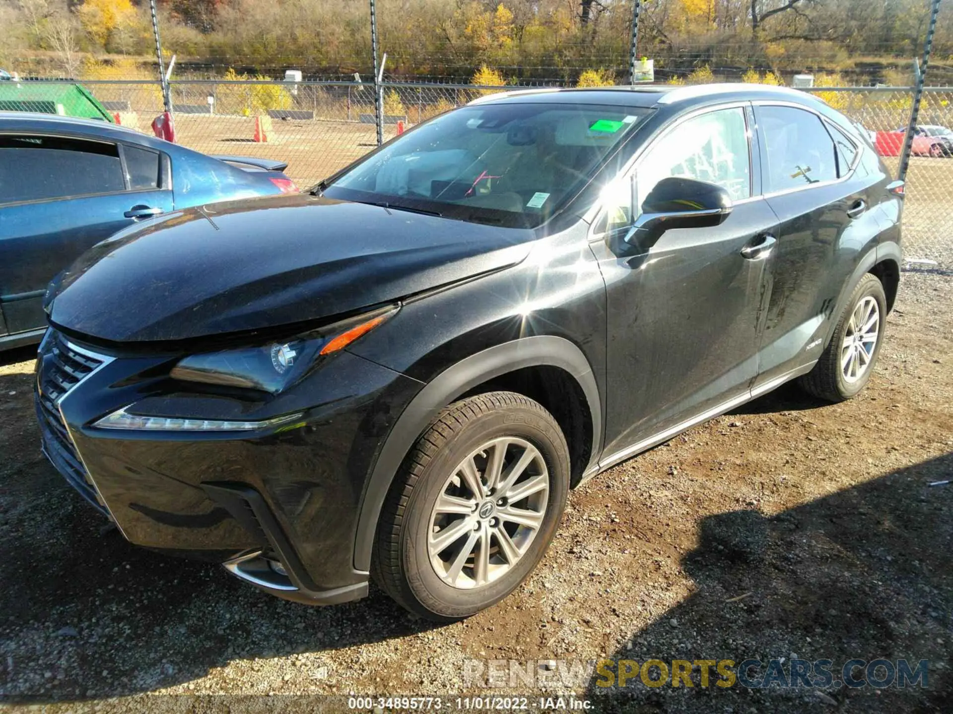 2 fotografías del automóvil dañado JTJDJRDZ2M2149254 LEXUS NX 2021