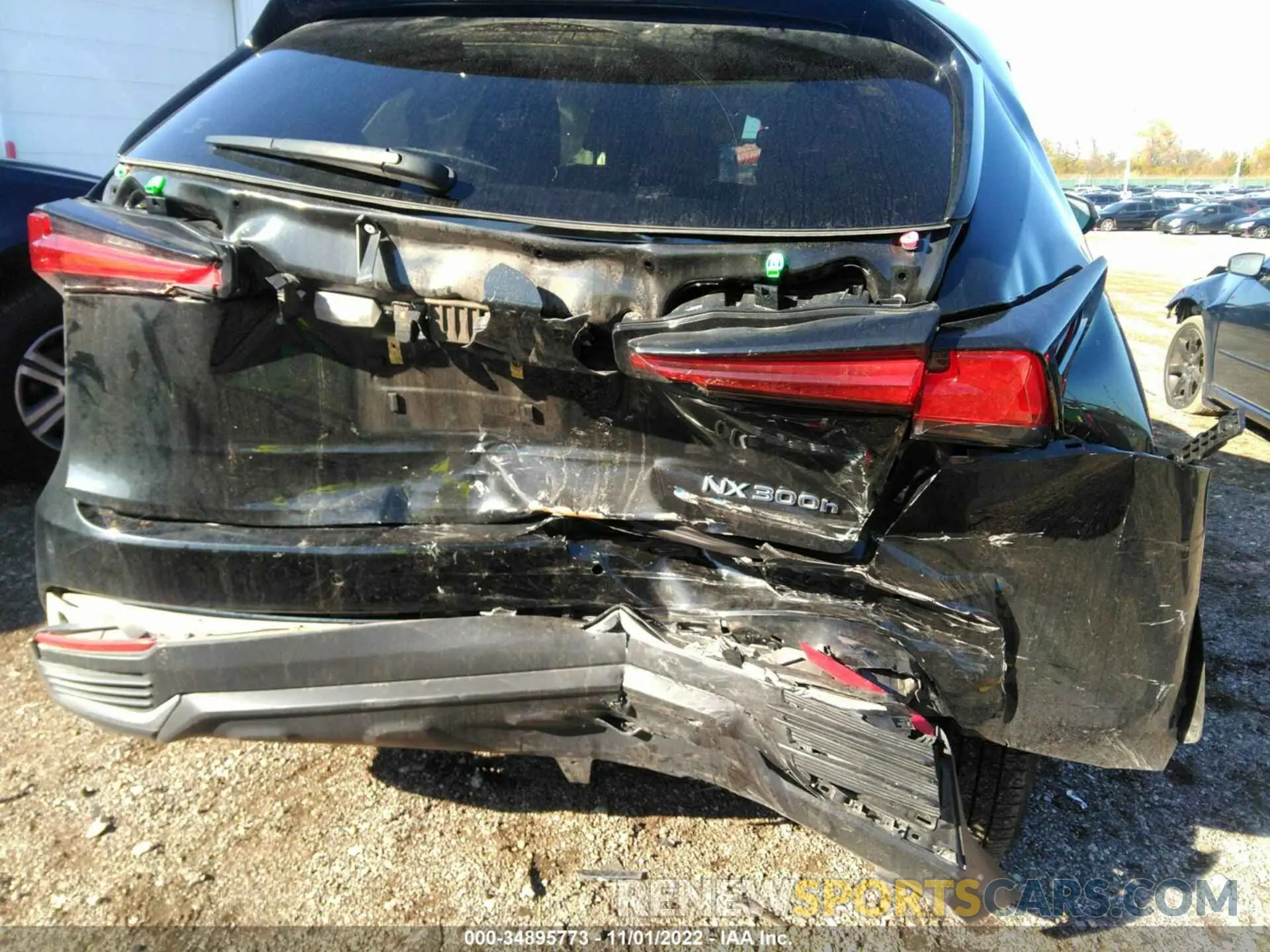 6 fotografías del automóvil dañado JTJDJRDZ2M2149254 LEXUS NX 2021