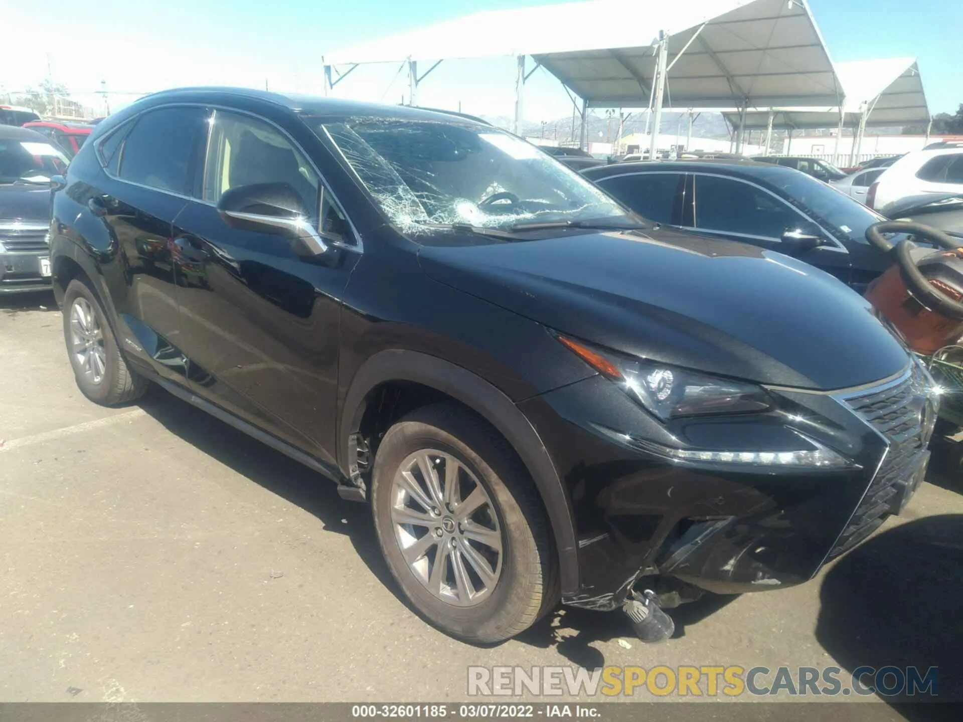 1 fotografías del automóvil dañado JTJDJRDZ6M5015586 LEXUS NX 2021