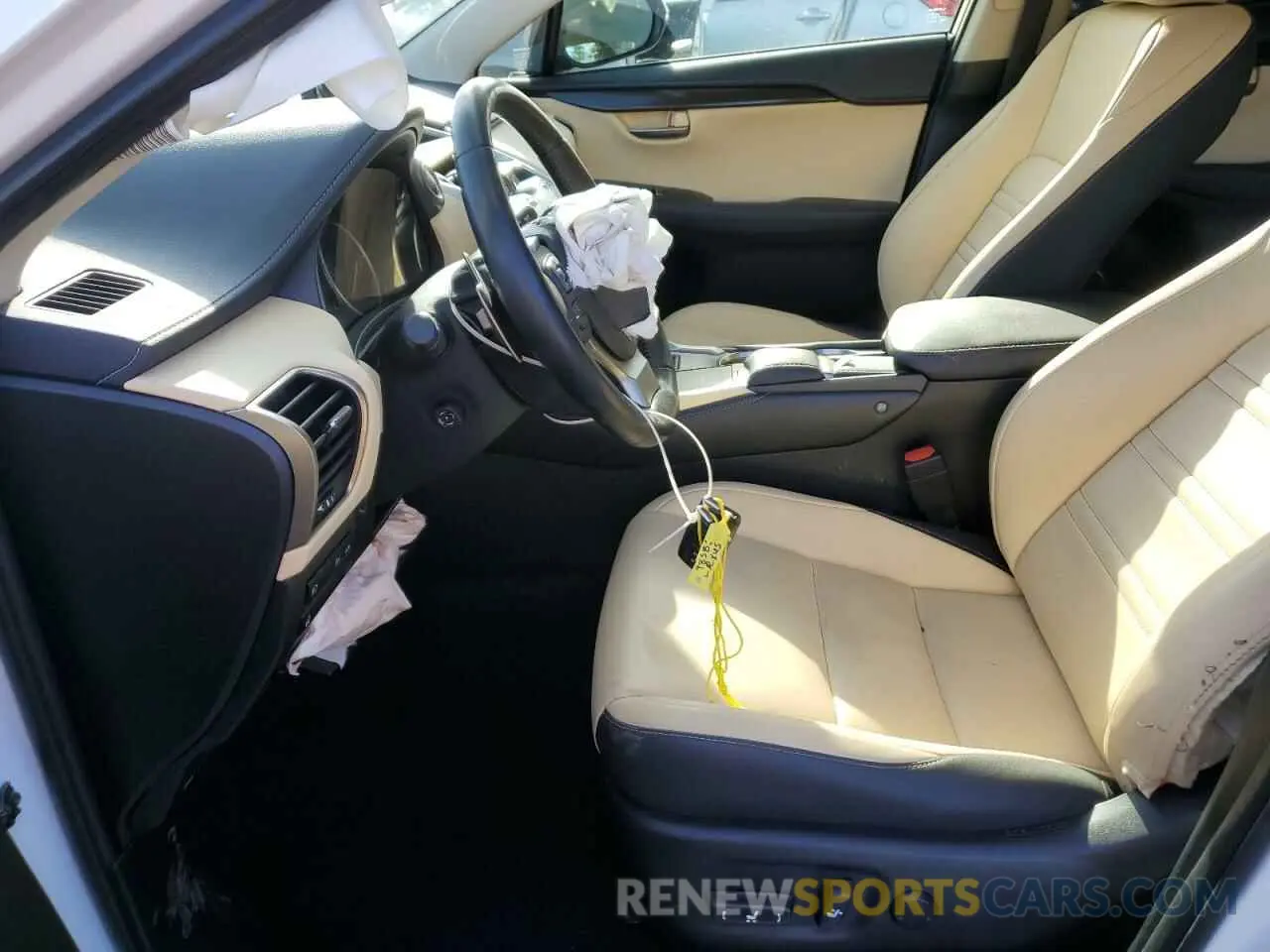 7 fotografías del automóvil dañado JTJDJRDZXM2166755 LEXUS NX 2021