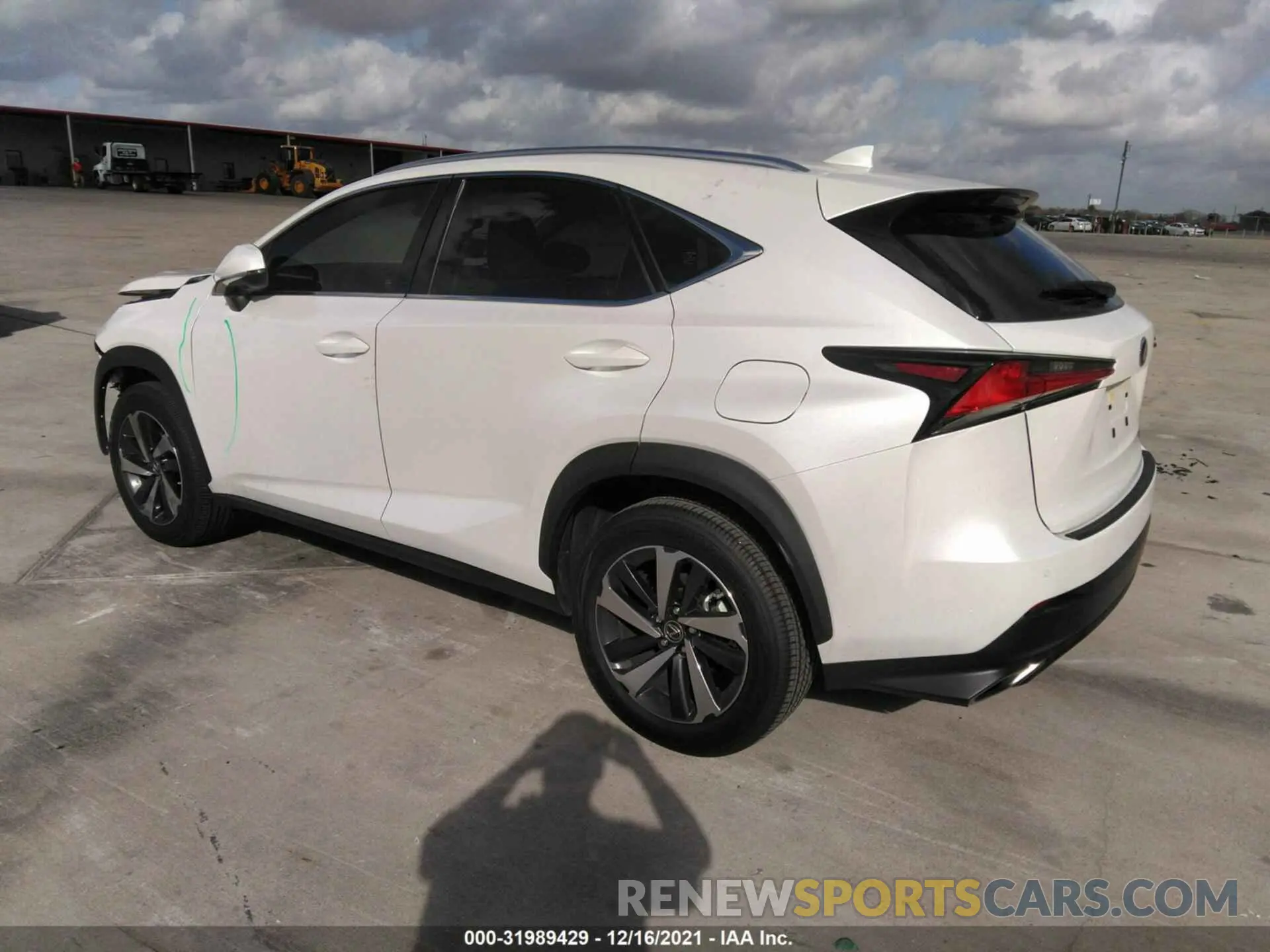 3 fotografías del automóvil dañado JTJGARBZ5M5029155 LEXUS NX 2021
