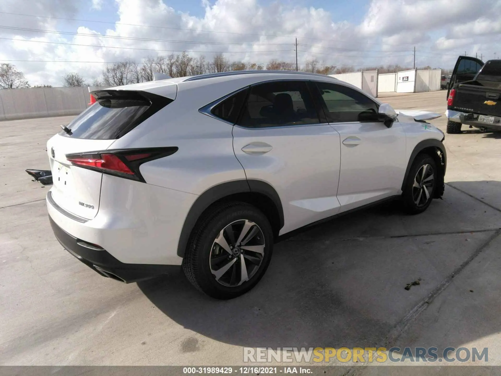 4 fotografías del automóvil dañado JTJGARBZ5M5029155 LEXUS NX 2021