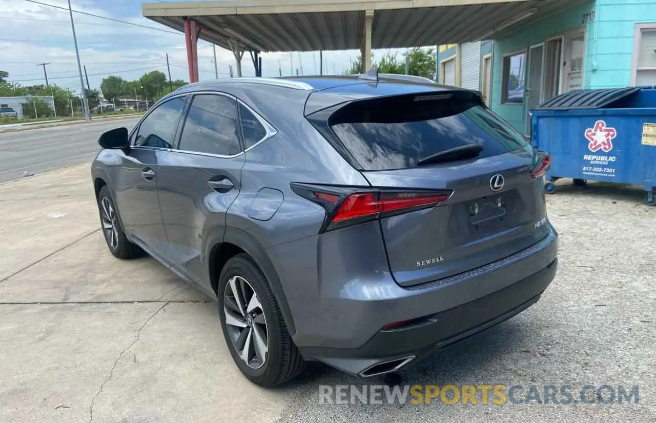 3 fotografías del automóvil dañado JTJGARBZ7M2183691 LEXUS NX 2021