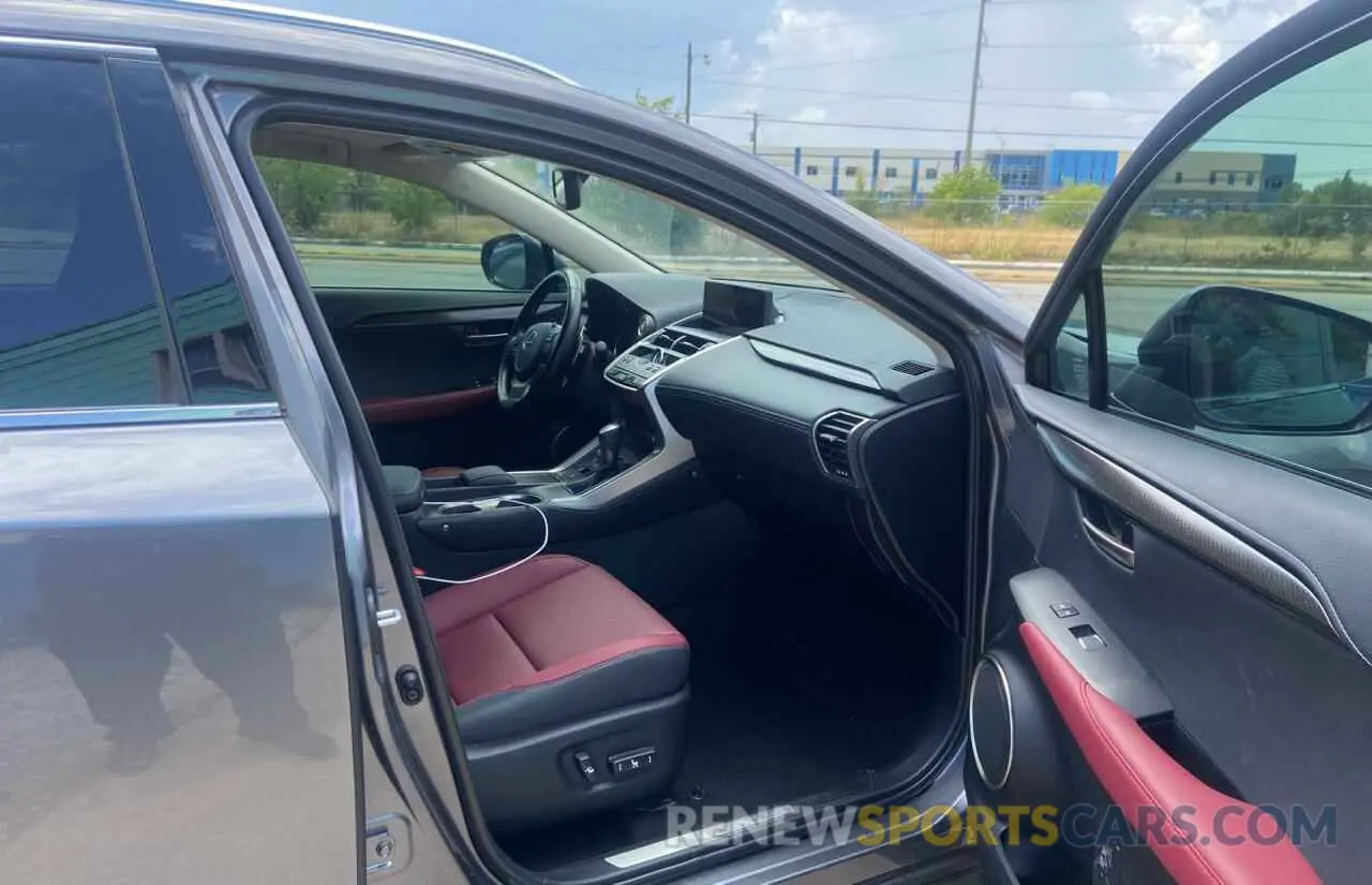5 fotografías del automóvil dañado JTJGARBZ7M2183691 LEXUS NX 2021
