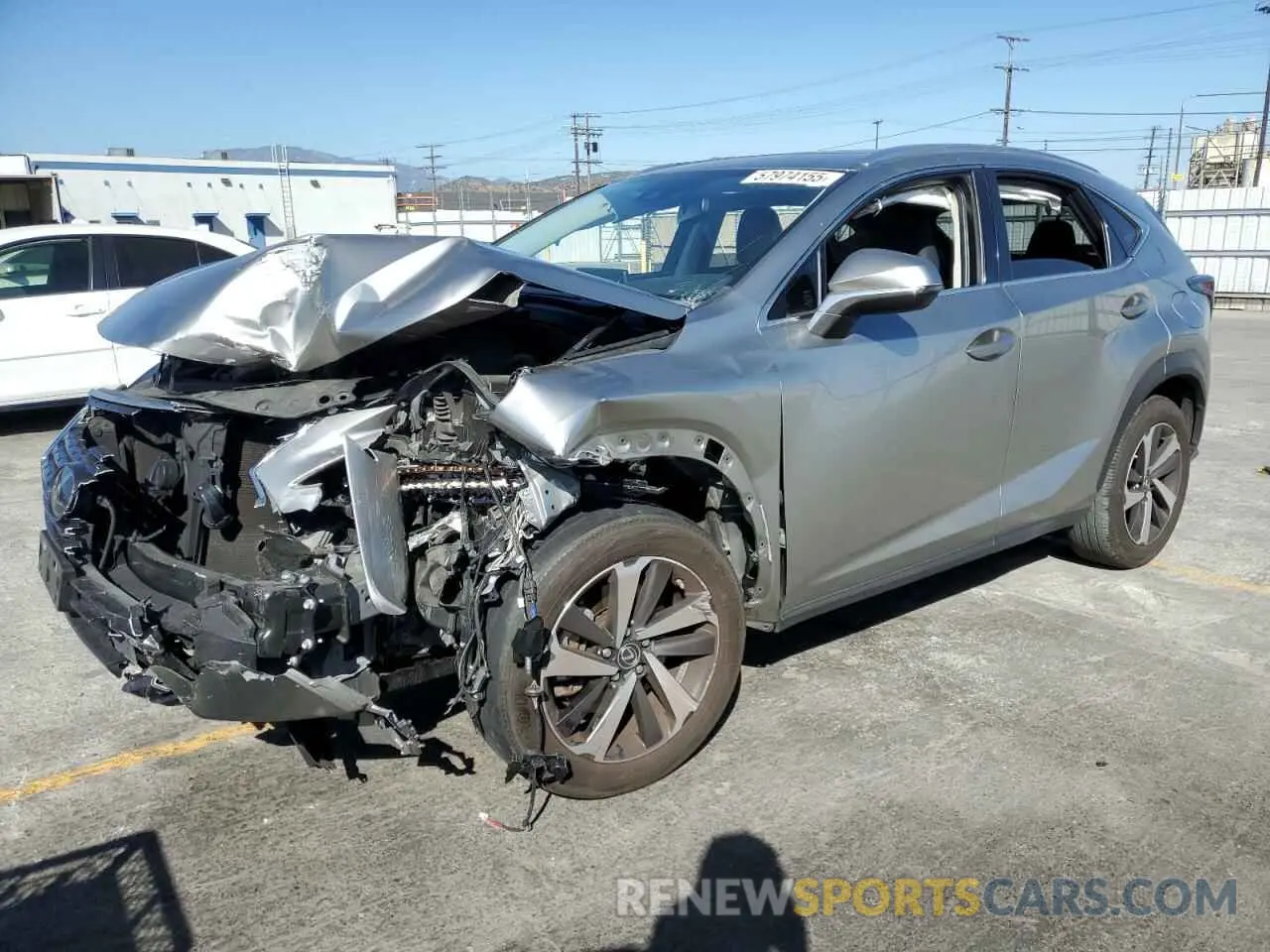 1 fotografías del automóvil dañado JTJGARBZ7M2191564 LEXUS NX 2021