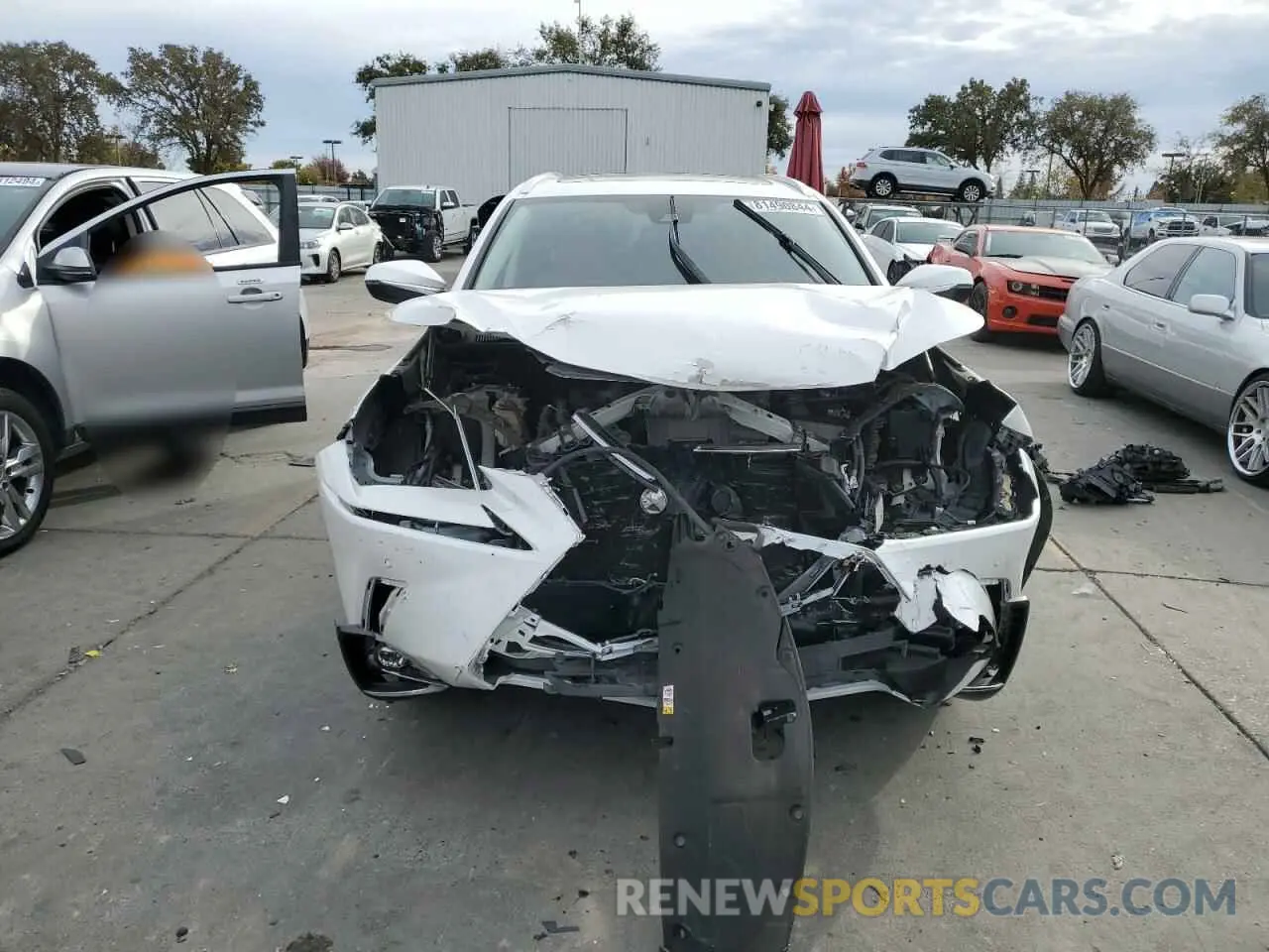 5 fotografías del automóvil dañado JTJGARBZXM5025361 LEXUS NX 2021