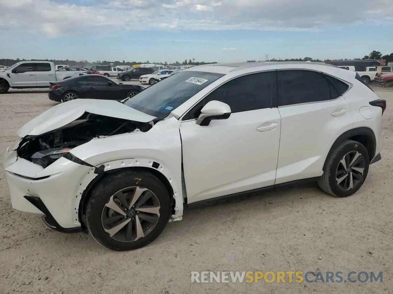 1 fotografías del automóvil dañado JTJGARBZXM5035095 LEXUS NX 2021