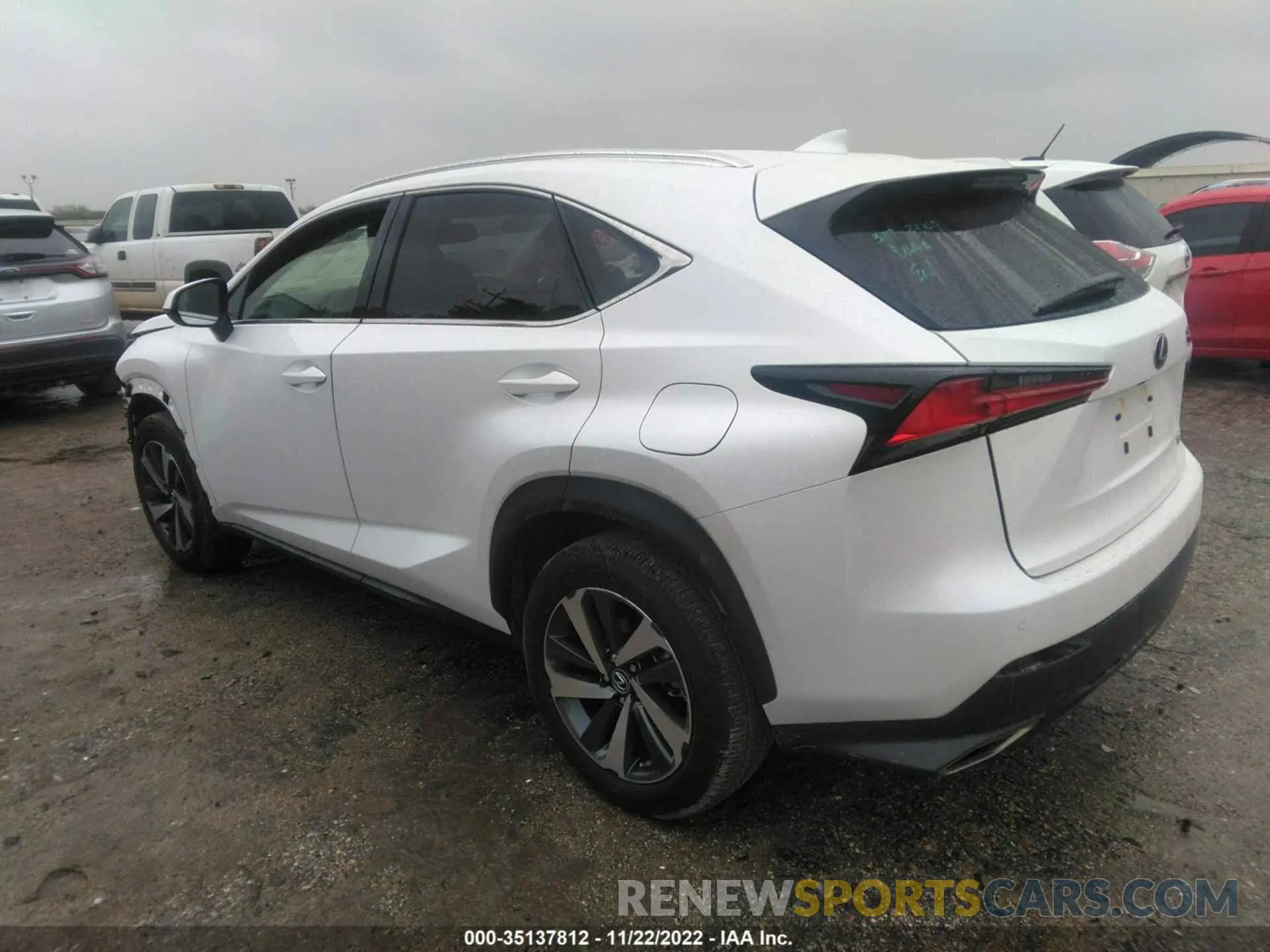 3 fotografías del automóvil dañado JTJGARDZ1M5019753 LEXUS NX 2021