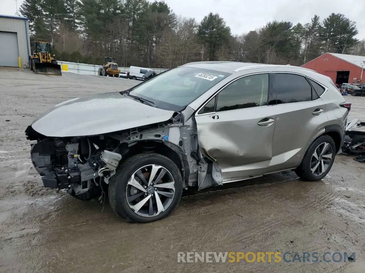 1 fotografías del automóvil dañado JTJGARDZ2M2251926 LEXUS NX 2021