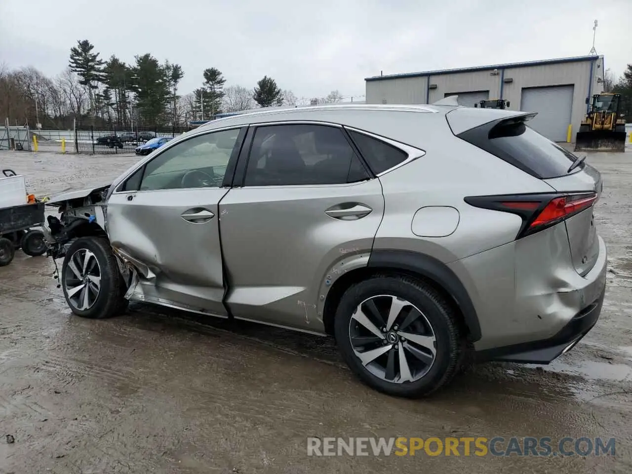 2 fotografías del automóvil dañado JTJGARDZ2M2251926 LEXUS NX 2021