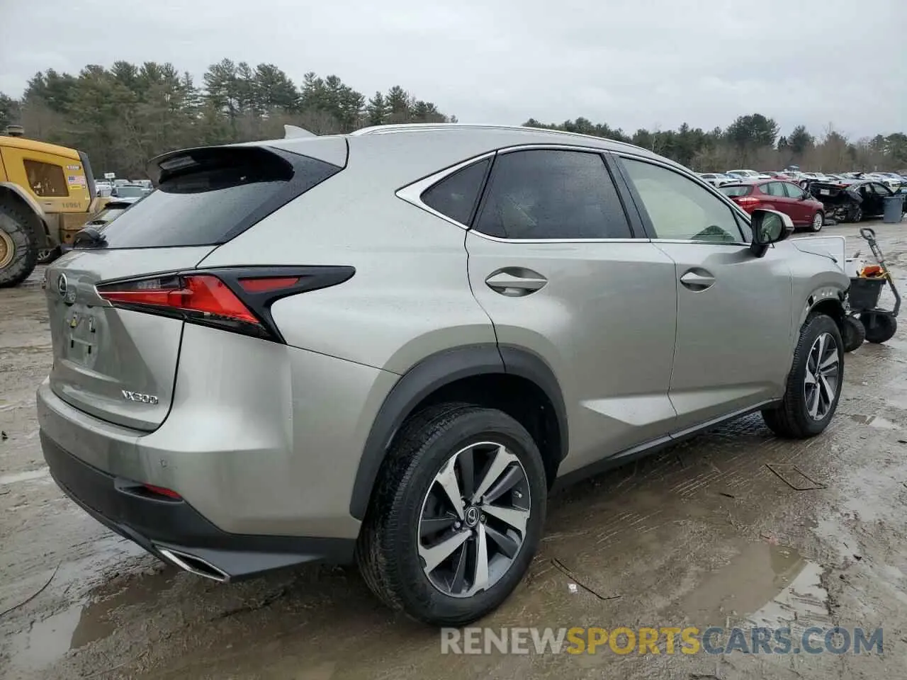 3 fotografías del automóvil dañado JTJGARDZ2M2251926 LEXUS NX 2021