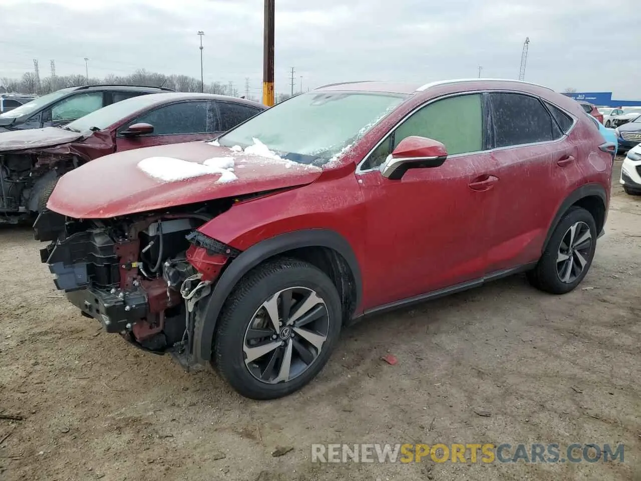 1 fotografías del automóvil dañado JTJGARDZ2M5027005 LEXUS NX 2021