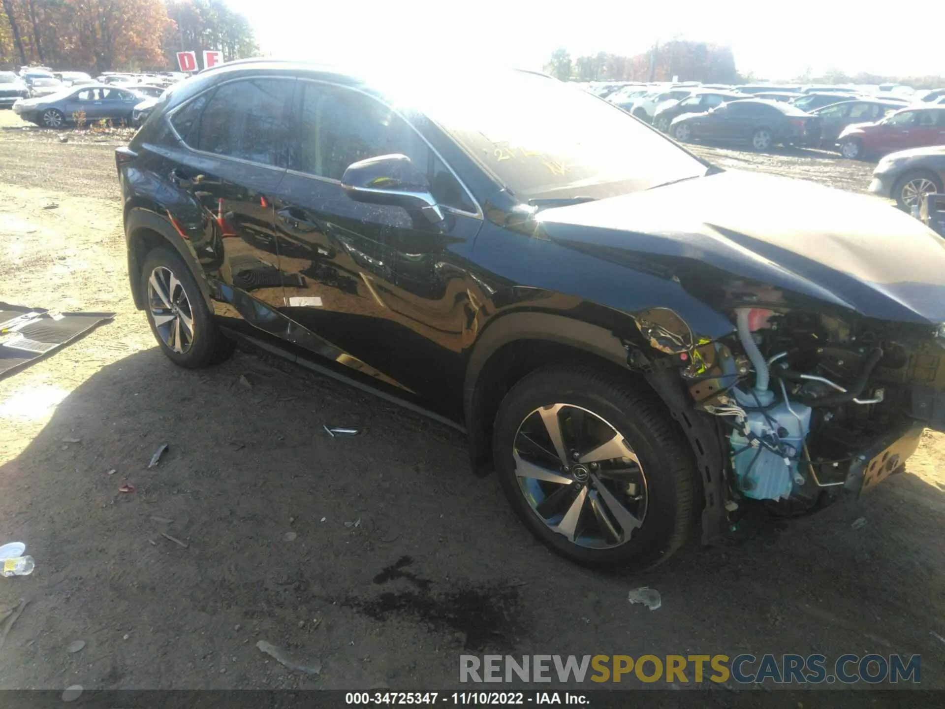 1 fotografías del automóvil dañado JTJGARDZ4M2263639 LEXUS NX 2021
