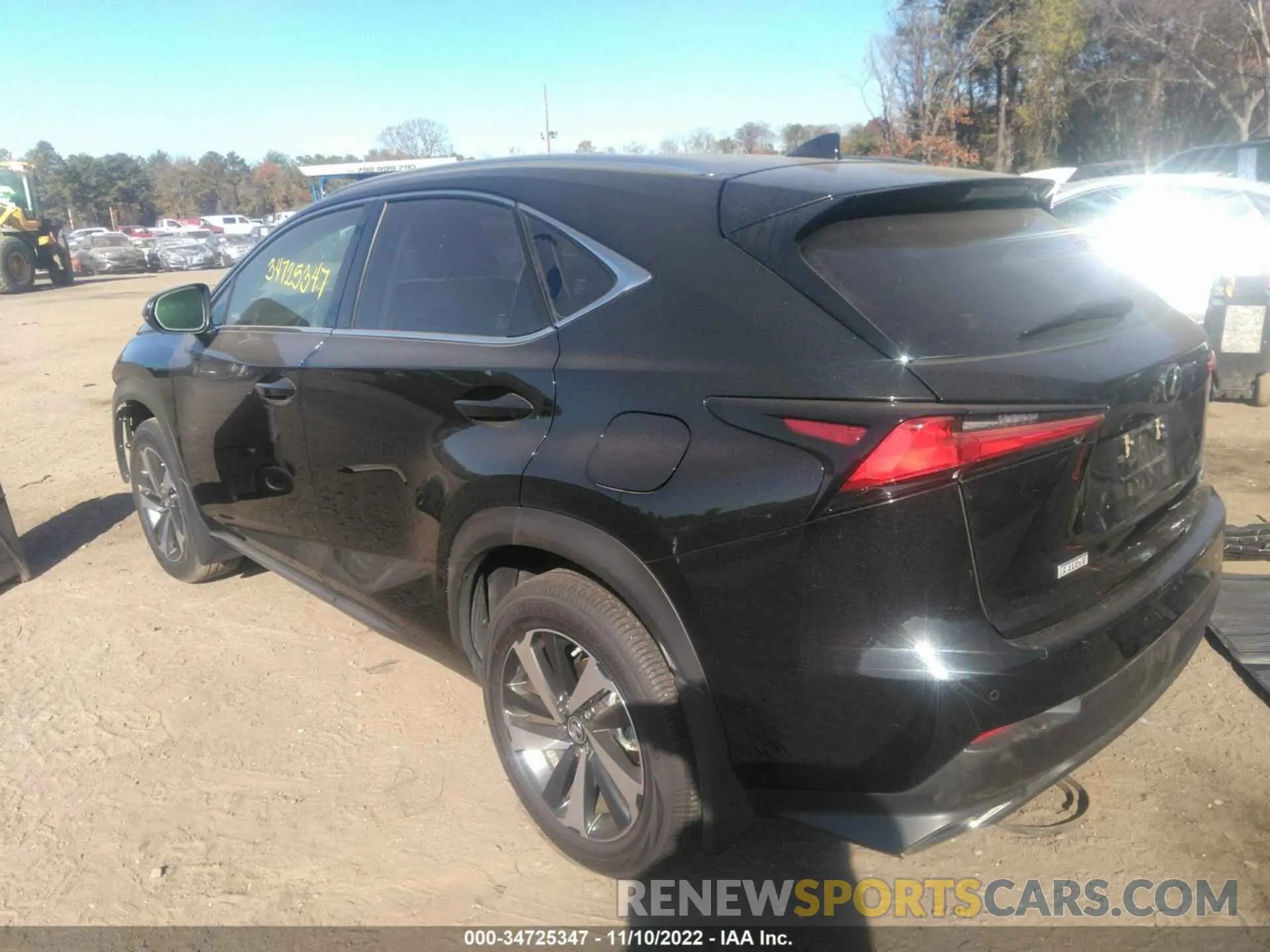 3 fotografías del automóvil dañado JTJGARDZ4M2263639 LEXUS NX 2021