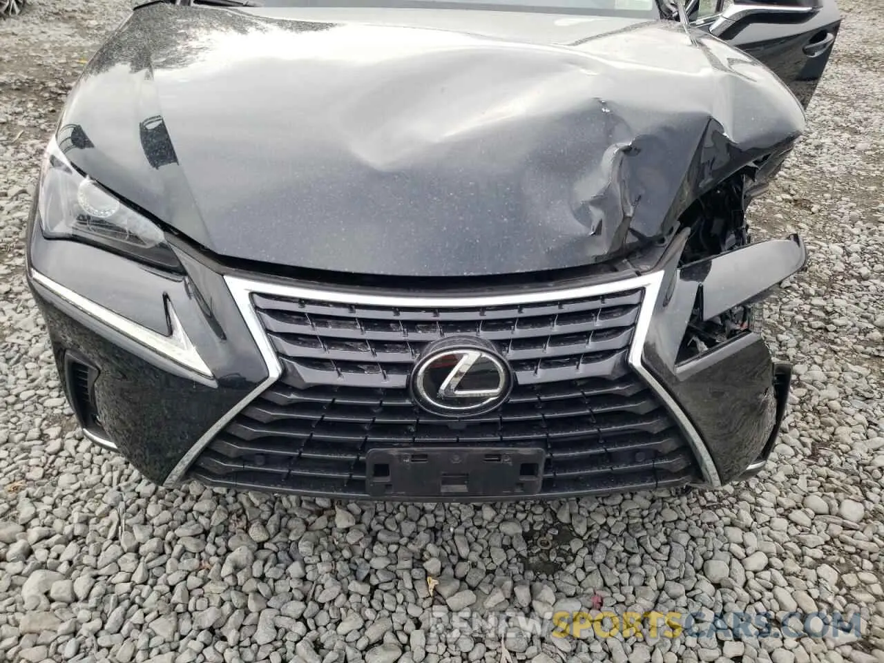 12 fotografías del automóvil dañado JTJGARDZ5M2247398 LEXUS NX 2021