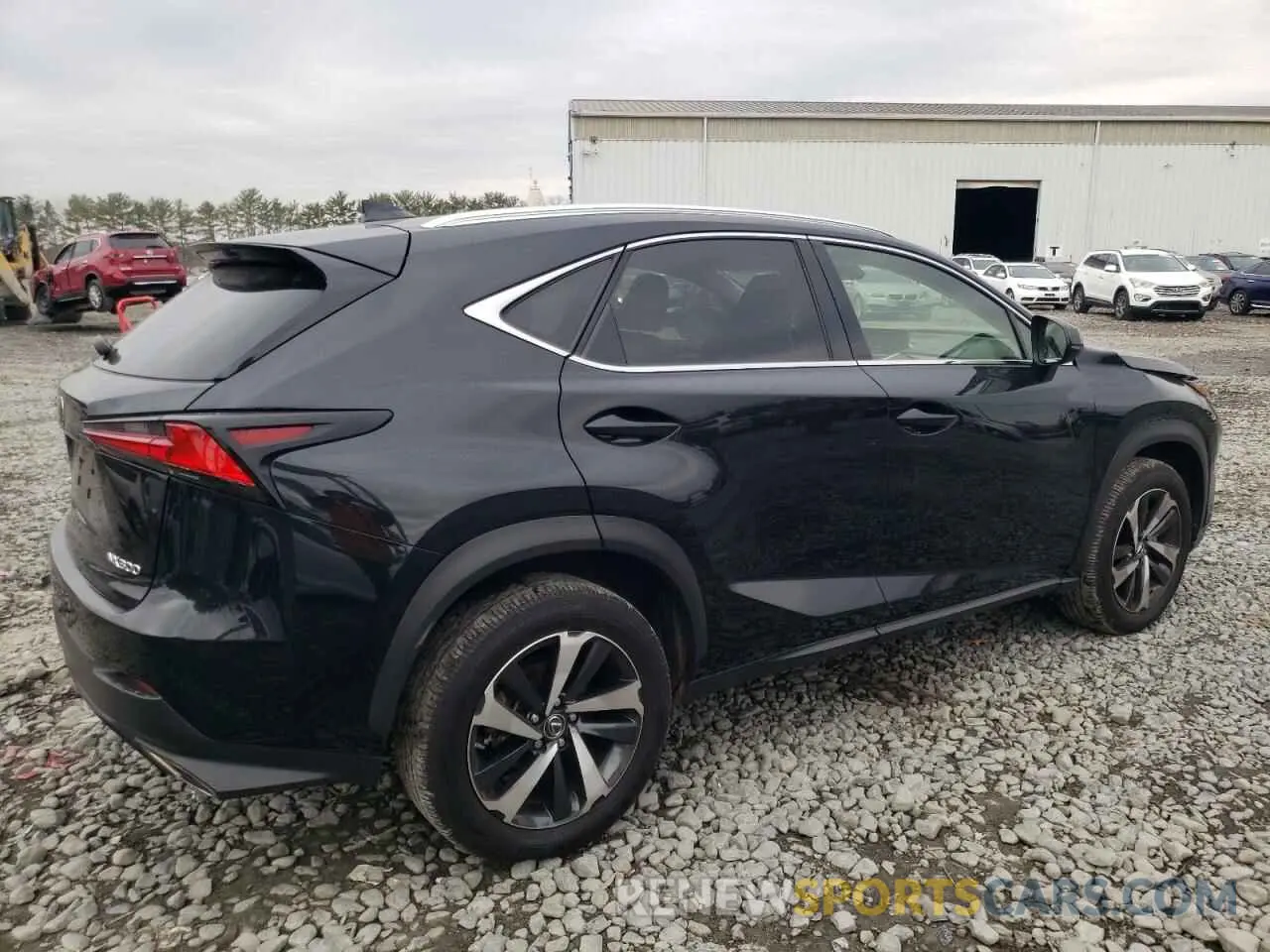 3 fotografías del automóvil dañado JTJGARDZ5M2247398 LEXUS NX 2021